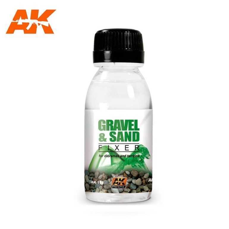 Gravel and sand fixer