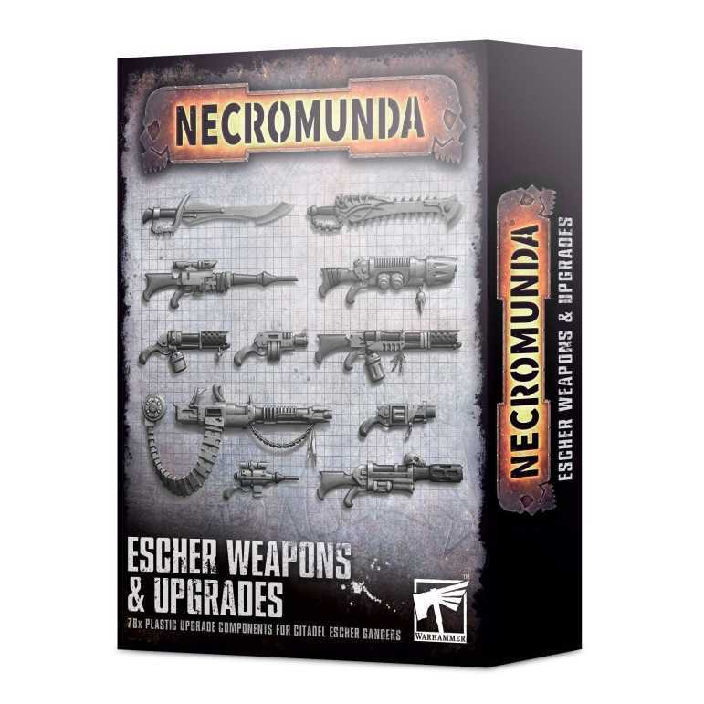 Necromunda: escher weapons and upgrades