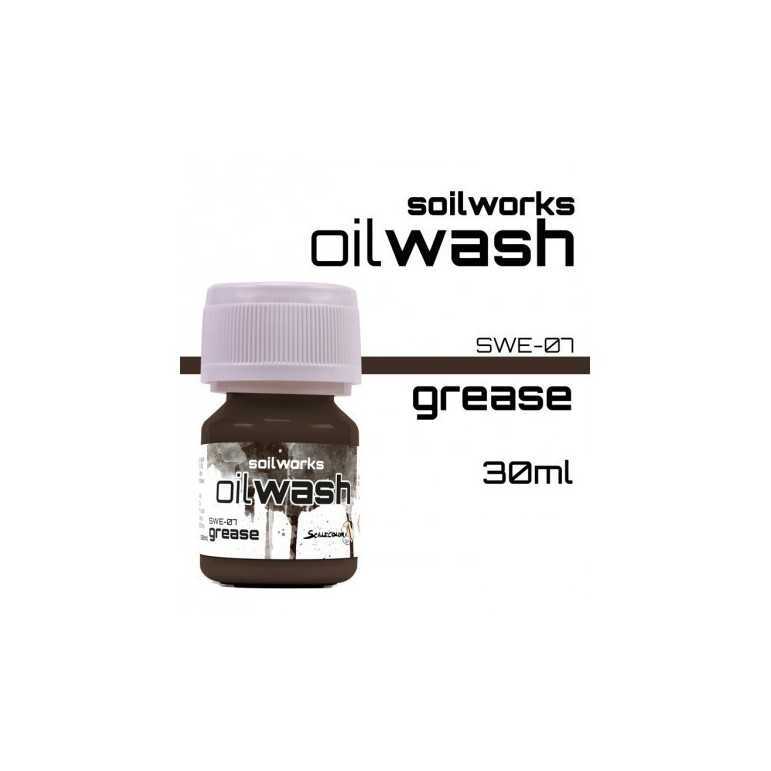 Oil wash grease