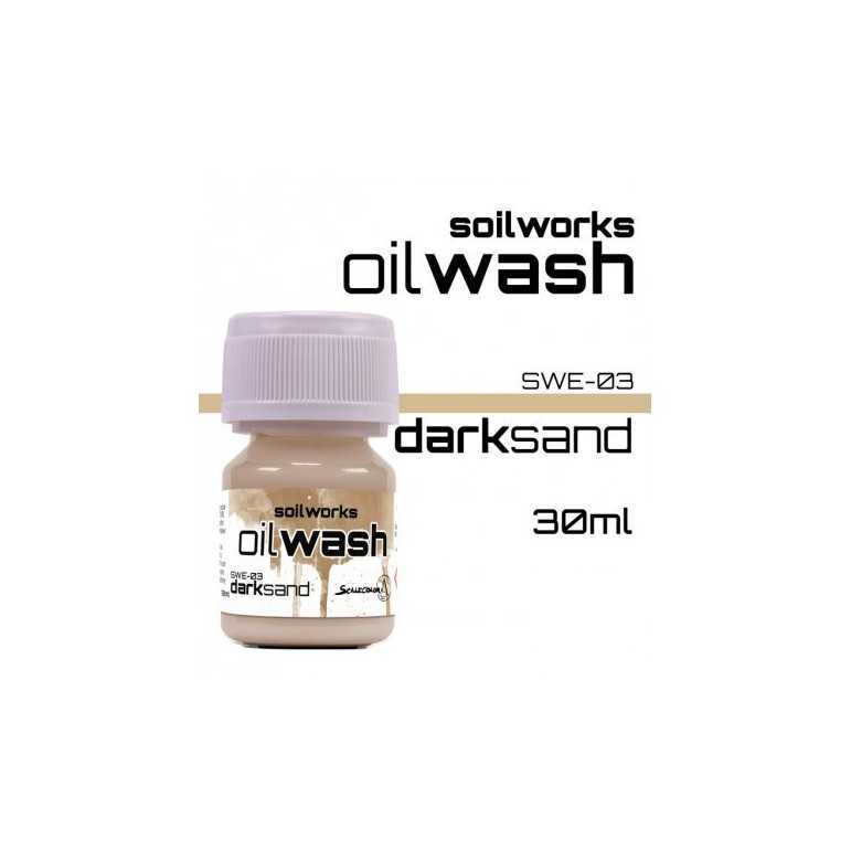 Oil wash darksand