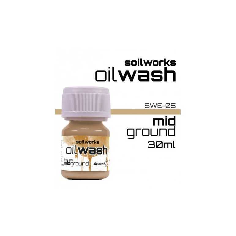 Oil wash midground