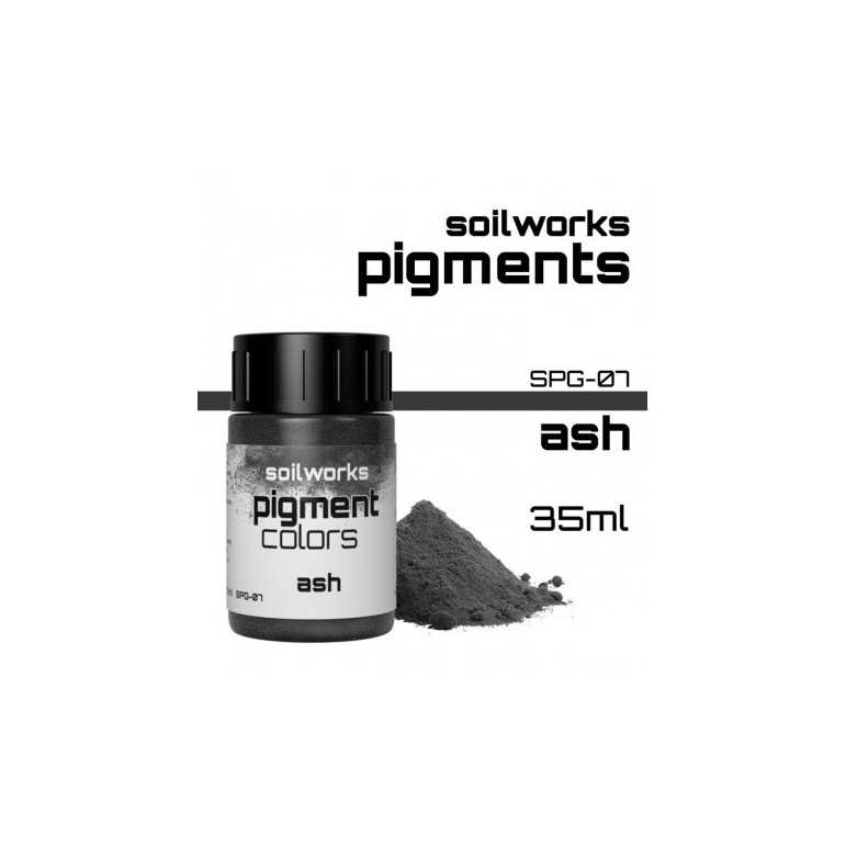 Pigment colors ash