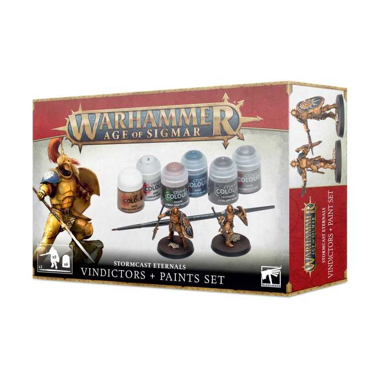 Stormcast eternals + paint set