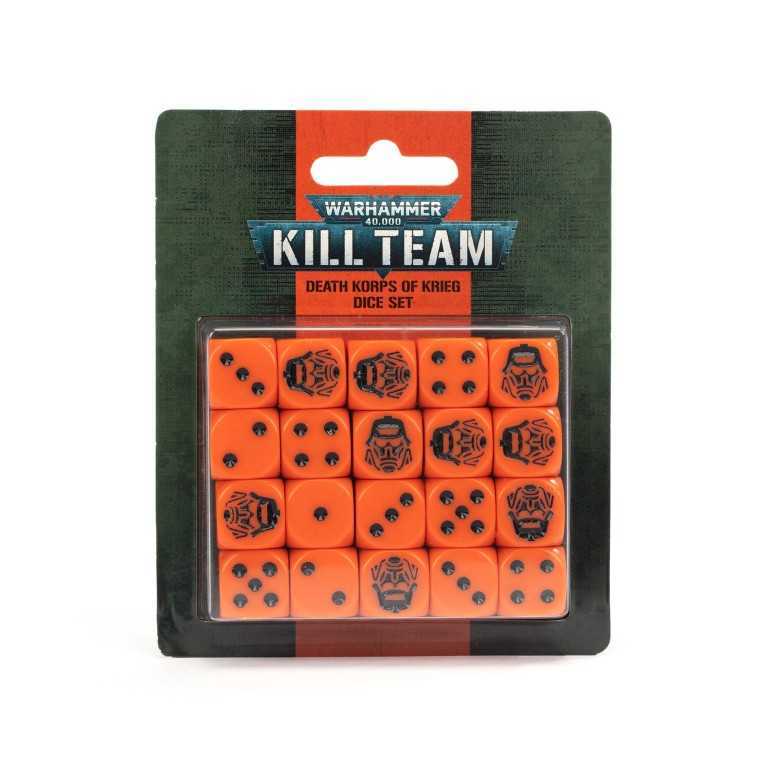 Kill team: death korps of krieg dice set