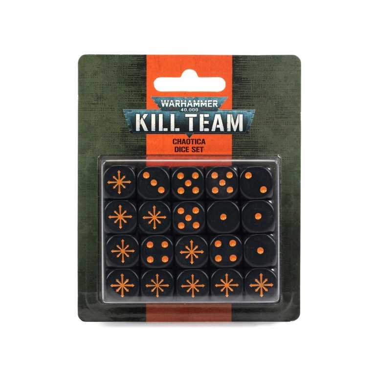 Kill team: chaotica dice set