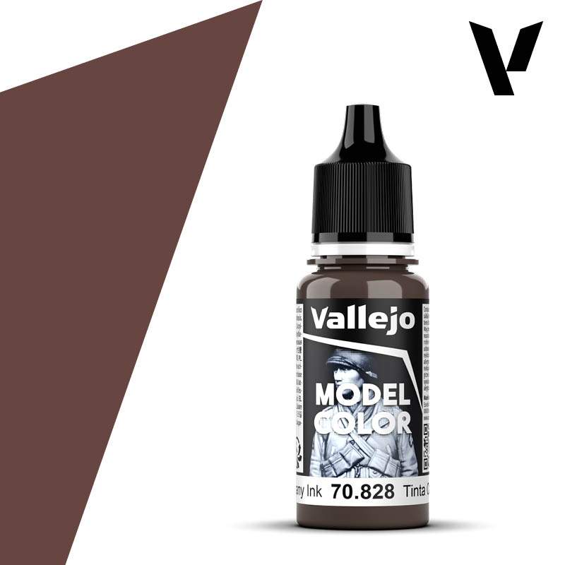 Vallejo Model Color - Mahogany Ink