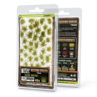 THORNY SCRUB 14MM DARK GREEN