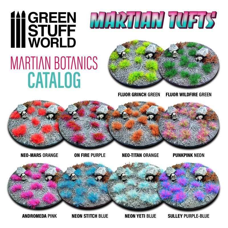 MARTIAN TUFTS 6MM: SULLY PURPLE-BLUE - Bild 2