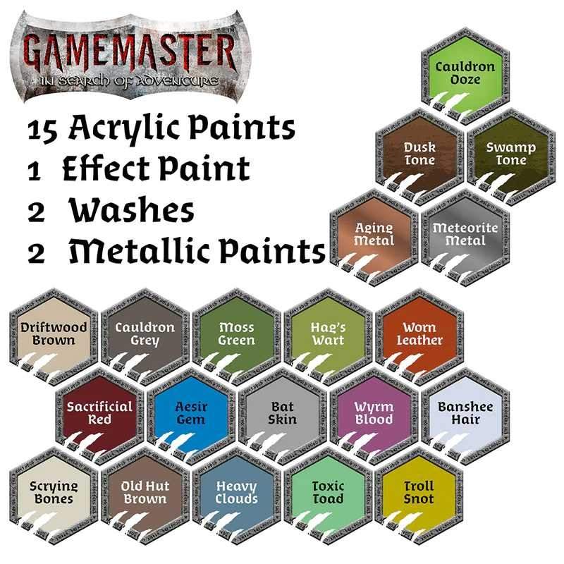 GAMEMASTER: Wilderness Adventures Paint Set - Bild 3
