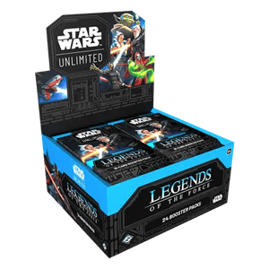 Star Wars: Unlimited - Legends of the Force - Booster Display (24 Boosters)
