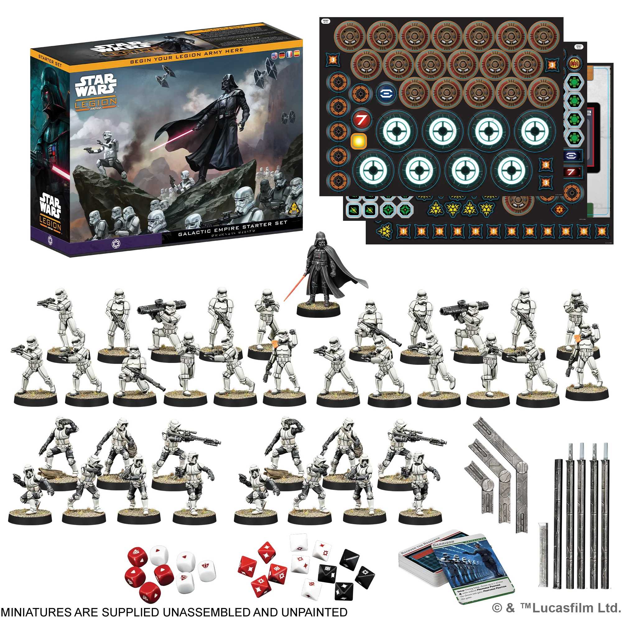 Star Wars: Legion - Galactic Empire Starter Set - Bild 3