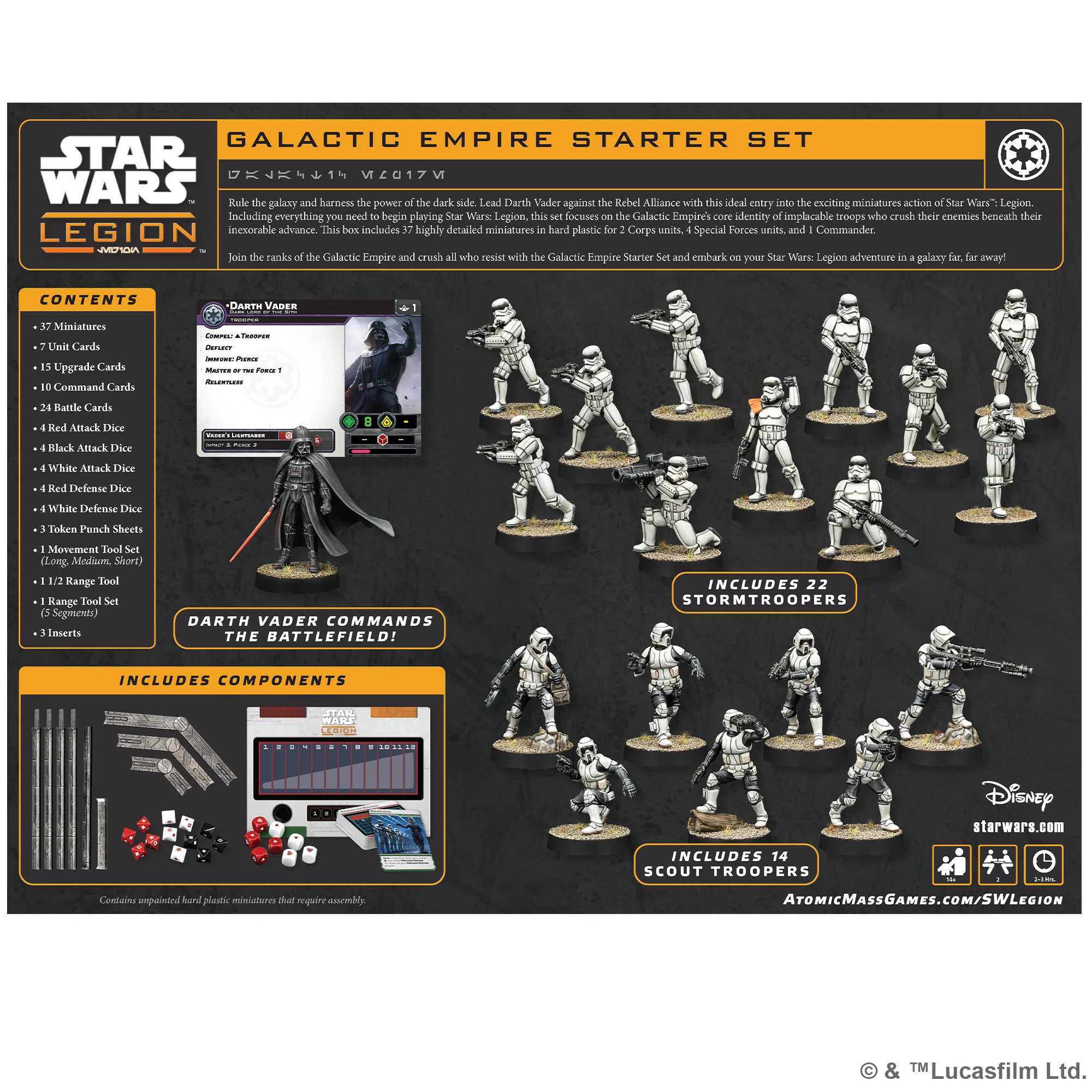 Star Wars: Legion - Galactic Empire Starter Set - Bild 2