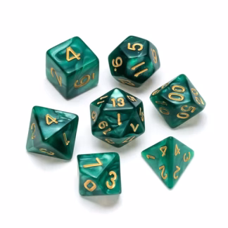 GREIFENFELS - PEARL SERIES: DARK GREEN - NUMBERS: GOLD