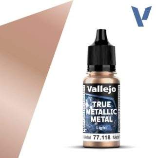 Vallejo True Metallic Metal: Rusty Metal (Light) (18ml)