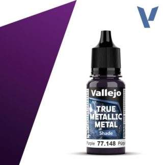 Vallejo True Metallic Metal:Amethyst Purple (Shade) (18ml)