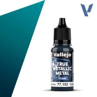 Vallejo True Metallic Metal: Hydra Turquoise (Shade) (18ml)