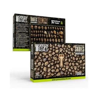 300x Battlefield Creature Skulls 1:48-1:35