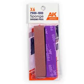 SPONGE P800-1000 GRIT (6 UNITS)