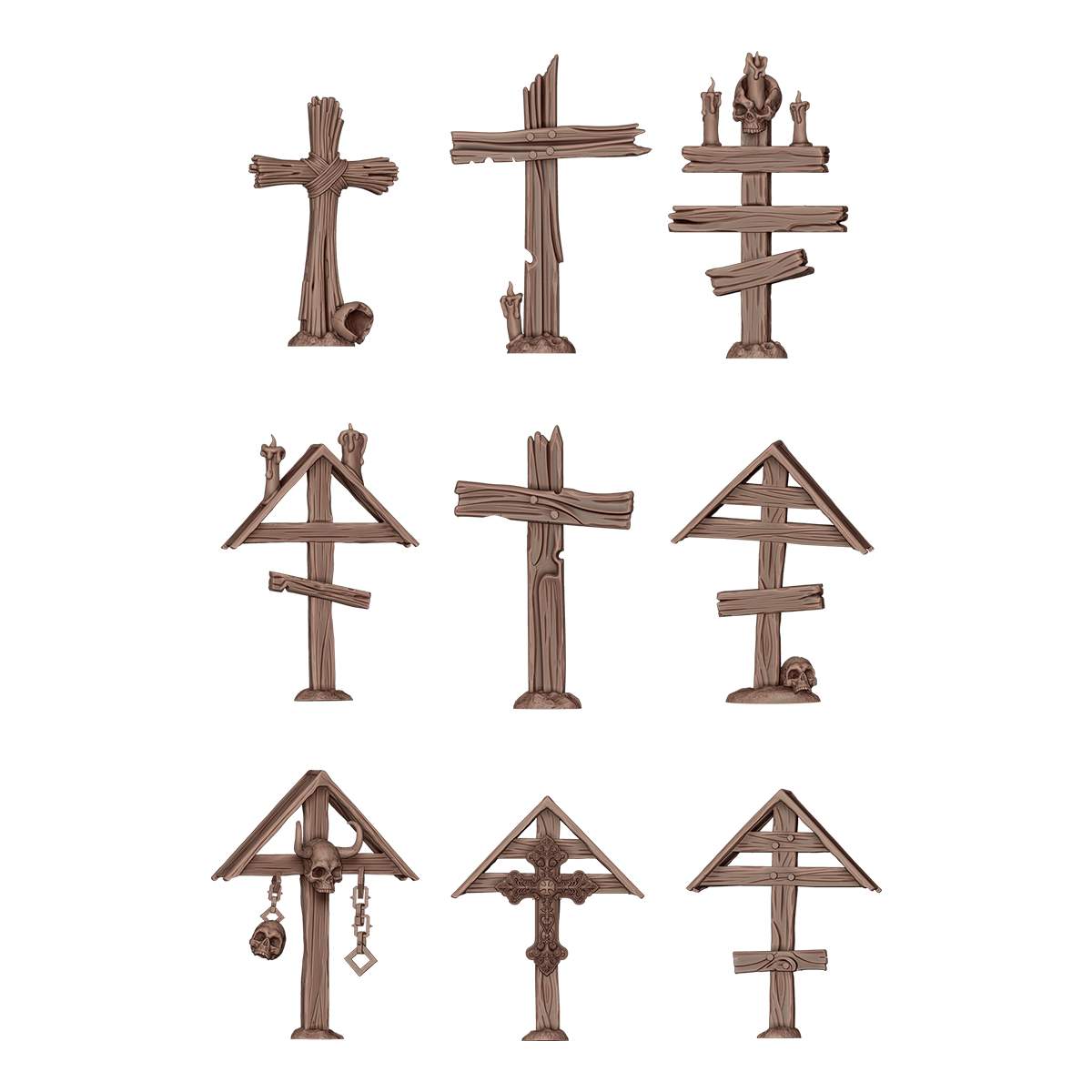 WOOD CROSSES – AK BASING BITS - Bild 3