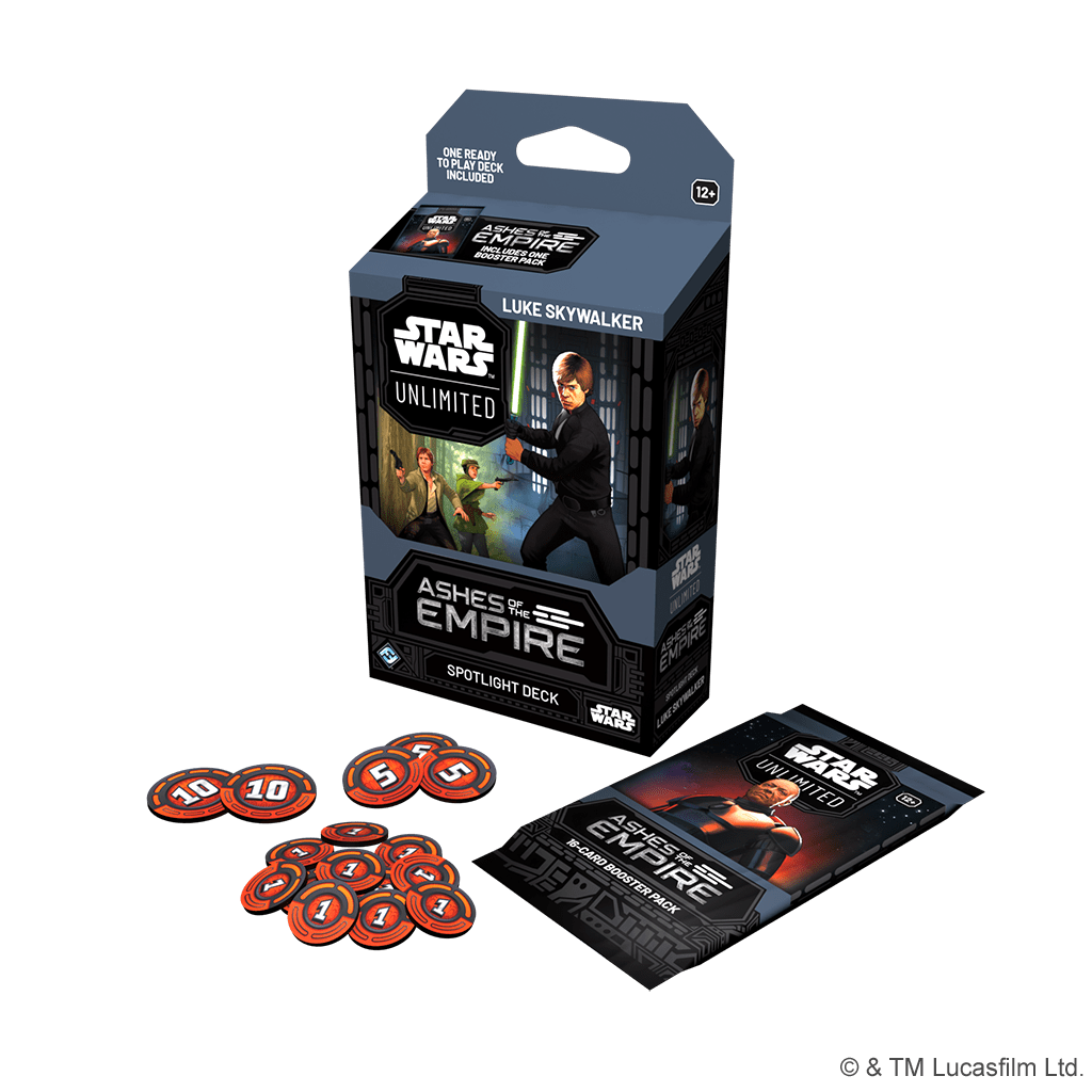 Star Wars: Unlimited - Ashes of the Empire Spotlight Deck Luke Skywalker