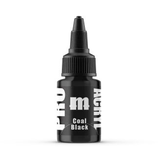 Pro Acryl: Coal Black (22ml)
