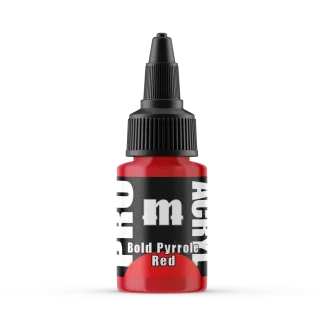 Pro Acryl: Bold Pyrrole Red (22ml)